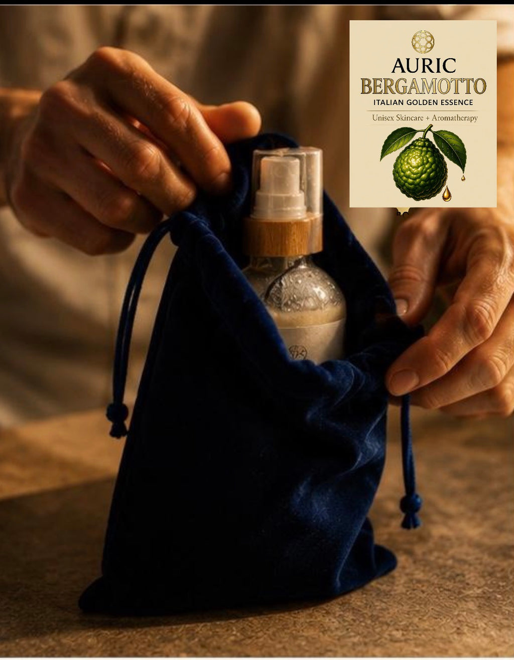 NEW Auric Bergamotto Body Mist  | Unisex | 120ml/4 fl.oz. Fragrance + Skincare