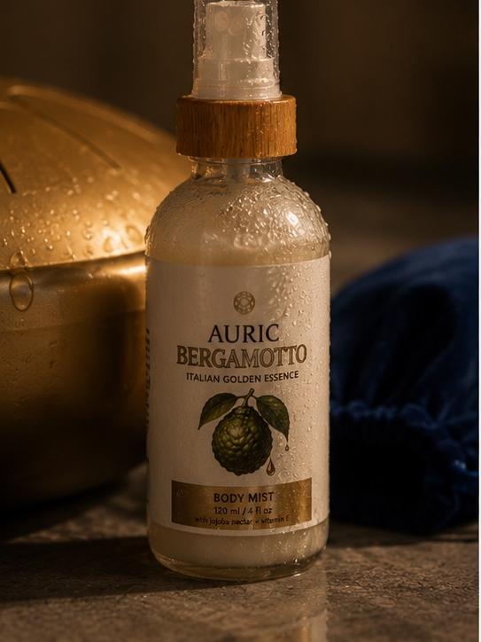 NEW Auric Bergamotto Body Mist  | Unisex | 120ml/4 fl.oz. Fragrance + Skincare