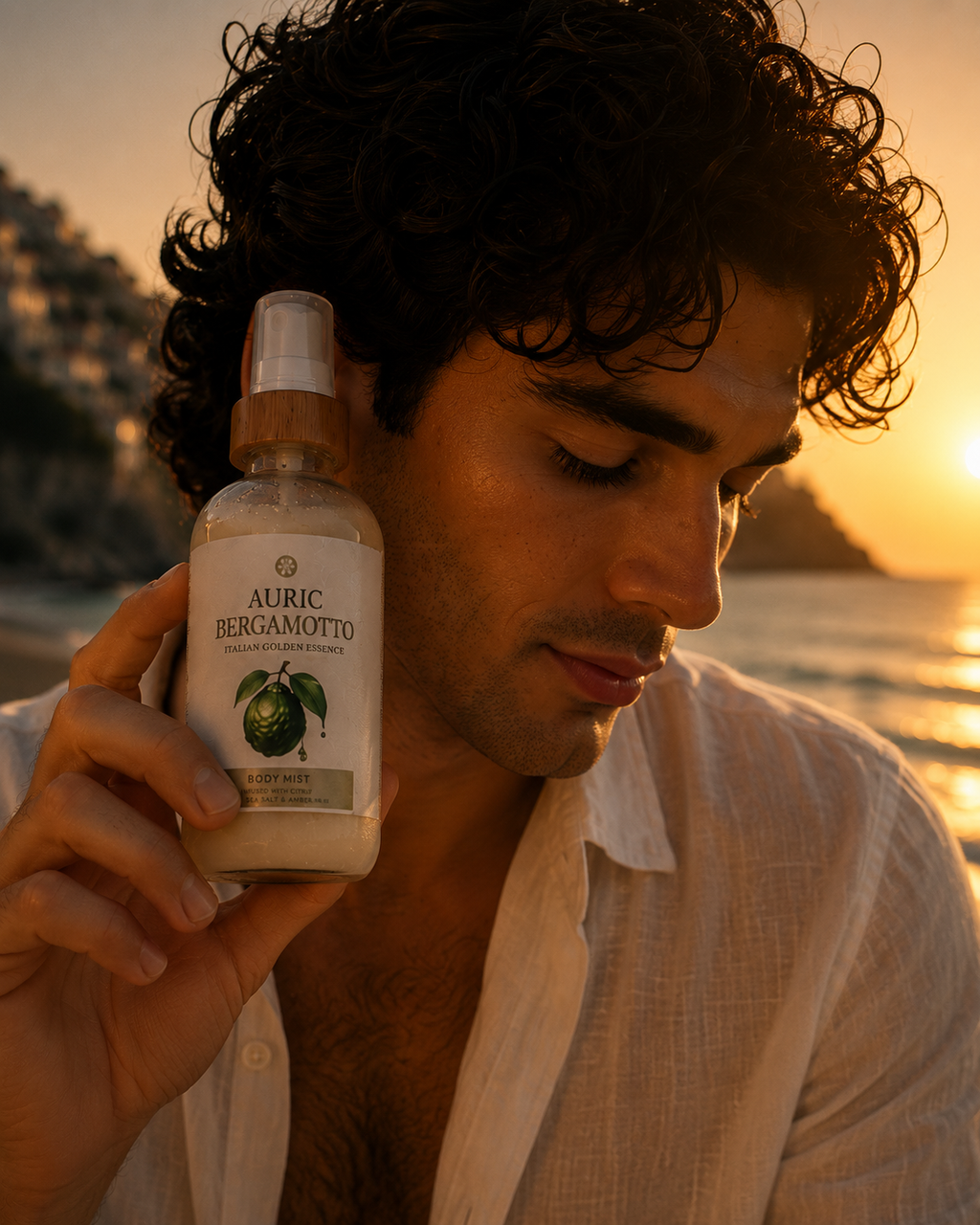 NEW Auric Bergamotto Body Mist  | Unisex | 120ml/4 fl.oz. Fragrance + Skincare