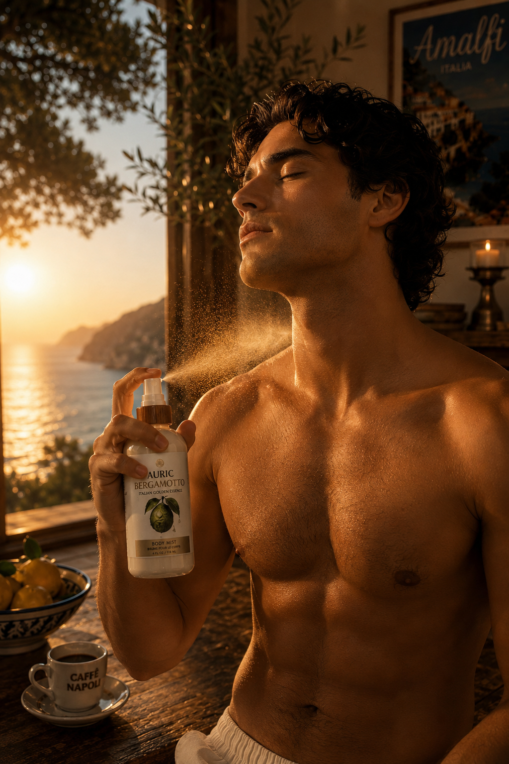 NEW Auric Bergamotto Body Mist  | Unisex | 120ml/4 fl.oz. Fragrance + Skincare